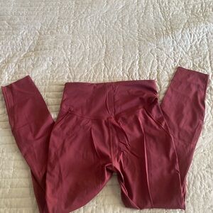 Lululemon Base Pace High-Rise Running Tight 25" size 6 Mulled Wine
